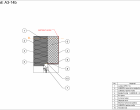 A3-14; Ugradnja prozora na vanjski zid - gornji dio